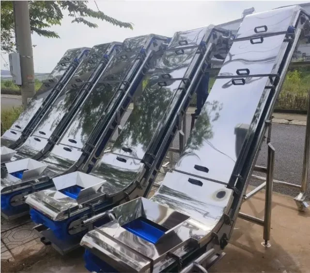 nguyên lý hoạt động của băng tải z nghiêng