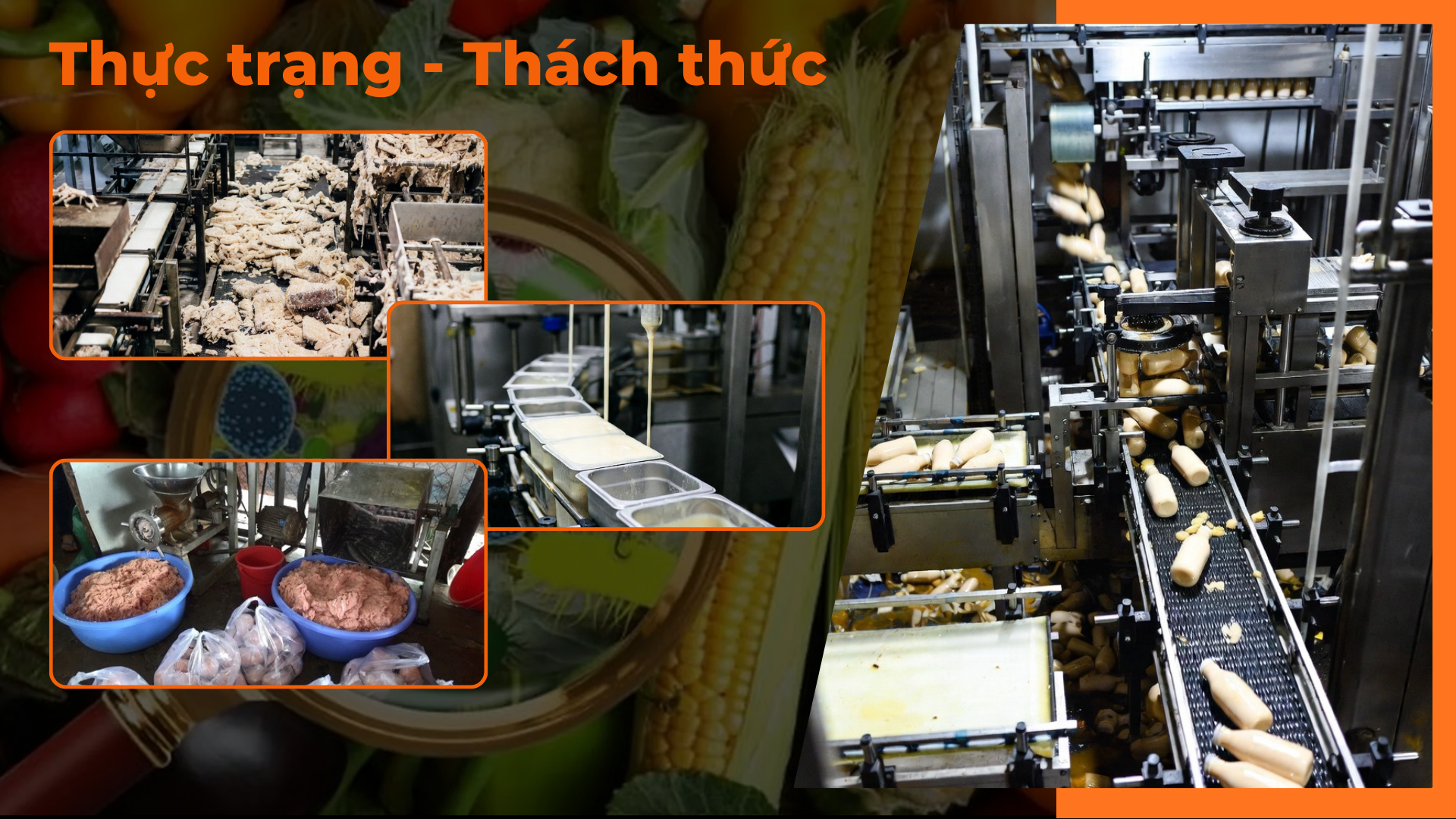 Thực trạng và thách thức trong dây chuyền sản xuất FnB truyền thống