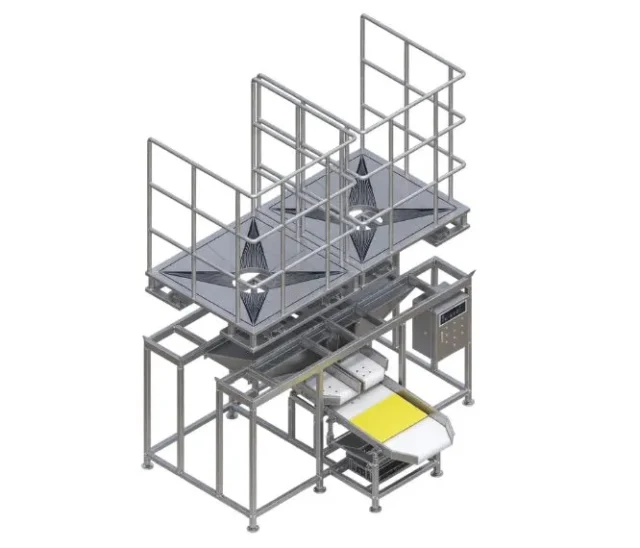 Hopper cấp liệu đôi