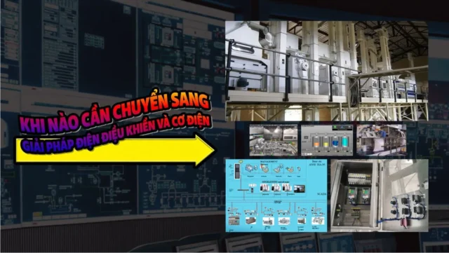 khi nào cần chuyển sang giải pháp điện điều khiển và cơ điện